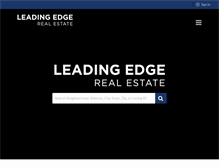 Tablet Screenshot of leadingedgeagents.com